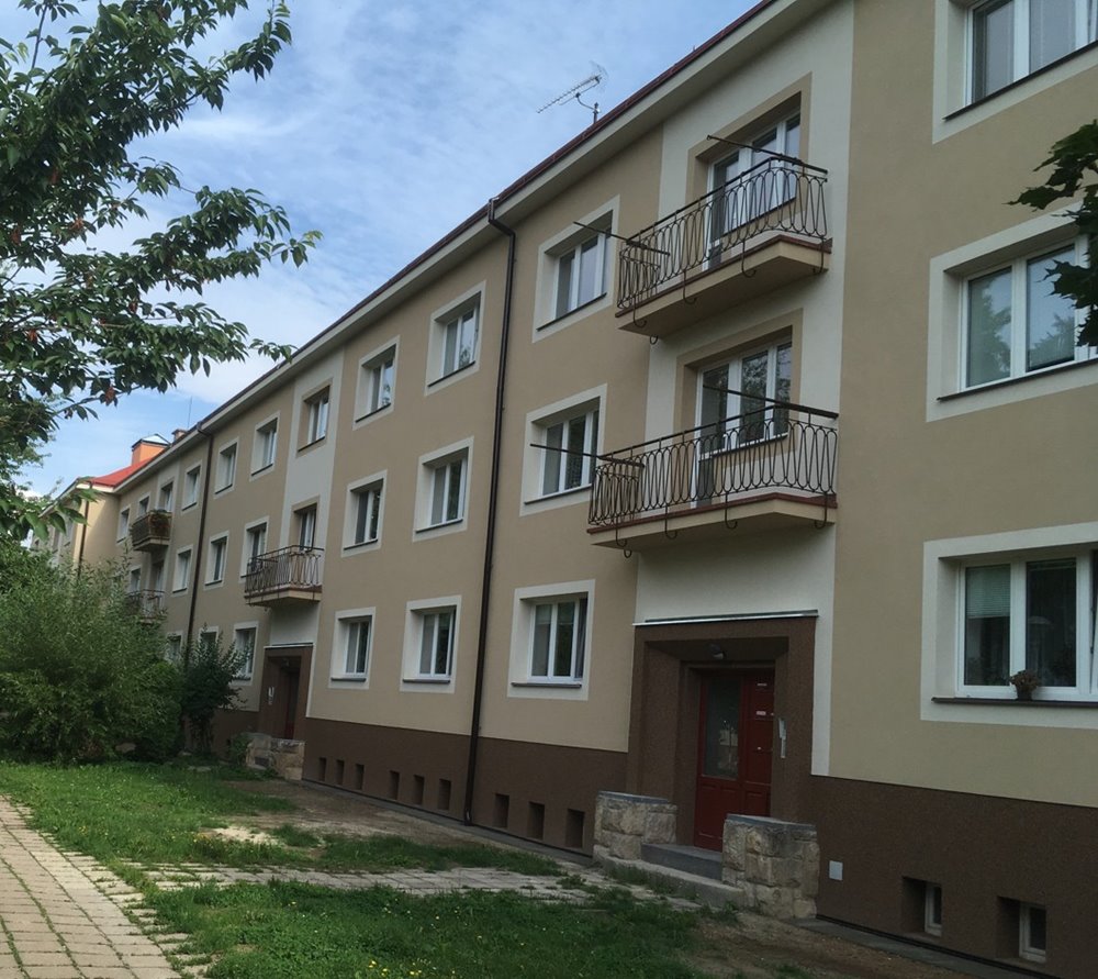 Stavební úpravy bytového domu, ulice Zámečnická 477 – 481, Trutnov