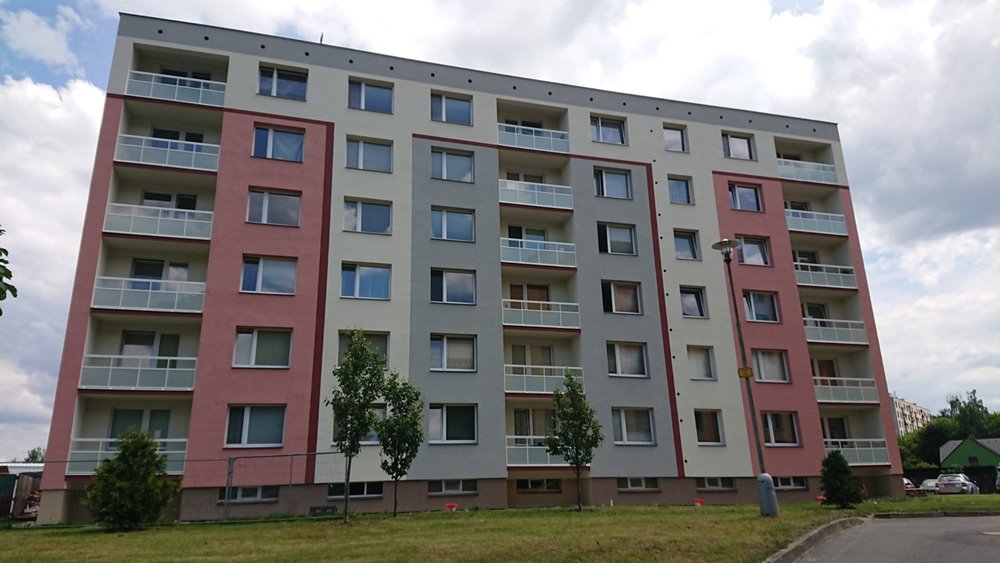 Stavební úpravy bytového domu na ulici Třebovská č.p. 441, 442 v Ústí nad Orlicí